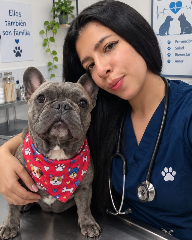 Nathalia, Médica Veterinaria